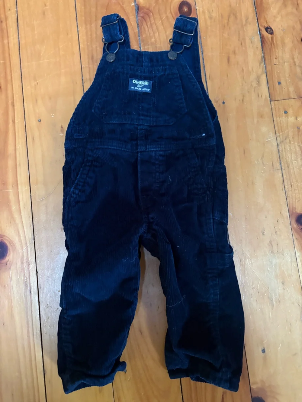 OshKosh B'gosh Dark Navy Corduroy Overalls